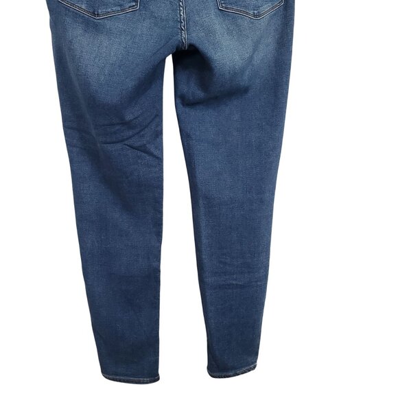 J Crew Size 31 Jeans High Rise Skinny Denim Stretch Casual Classic Factory Fade - Picture 6 of 11